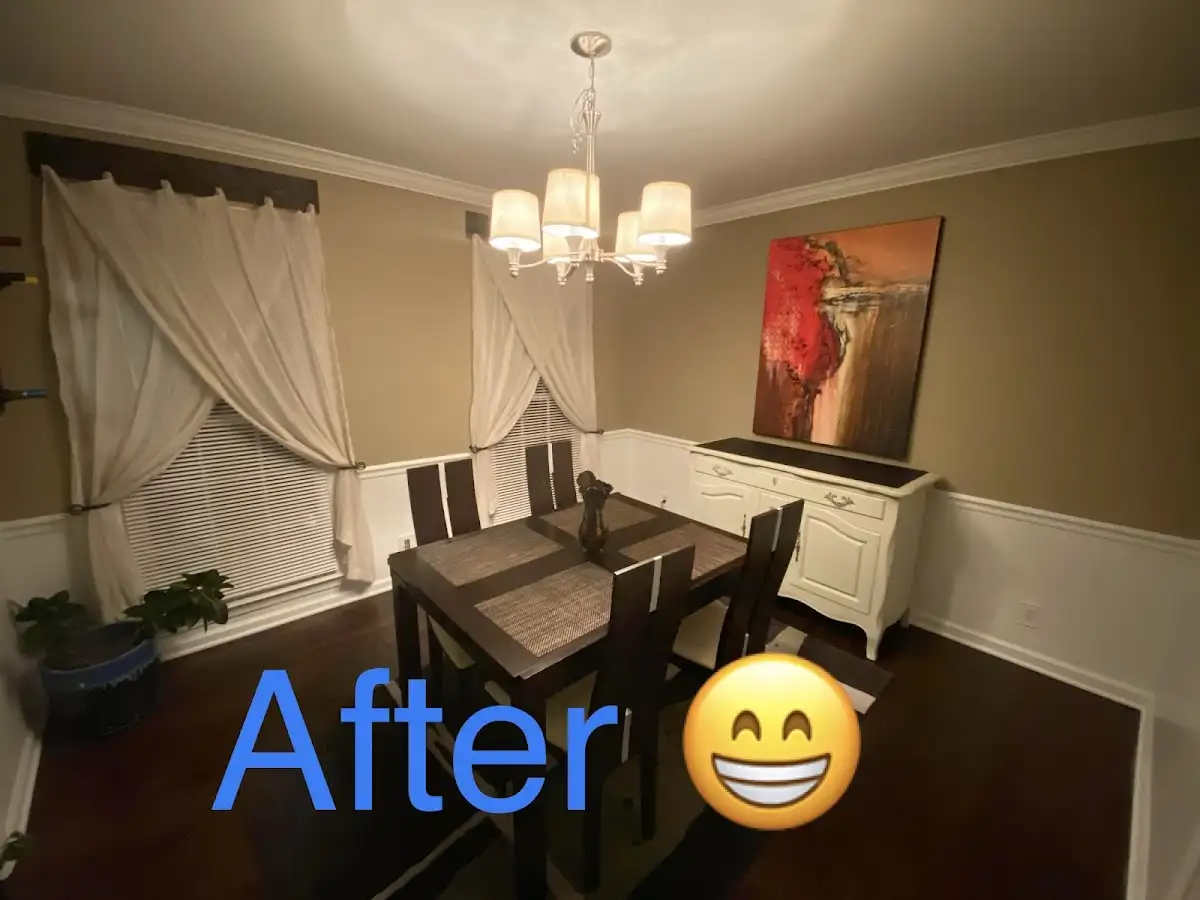 Professional dining room restoration after water damage in Nashua